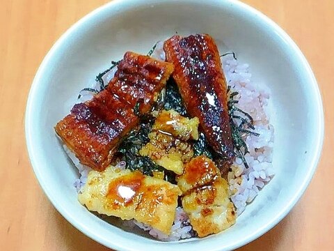 鰻と鱧のダブル丼